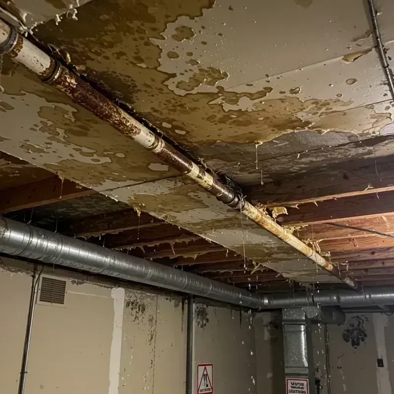 Ceiling Water Damage Repair in Le Roy, IL